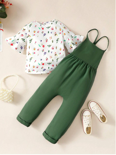 [623030017] Meadow Breeze Jumpsuit Set