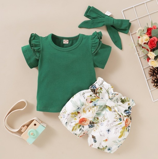 [19357912-18M] Green Bliss Bloom Set