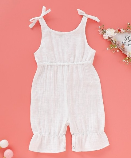 [193326] Sun-Kissed Tie-Strap Jumpsuit