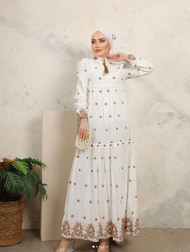 1381 -Golden Bloom Dress
