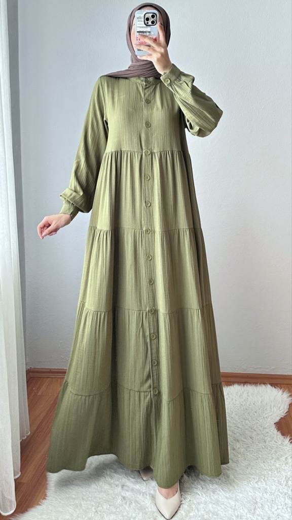 1640 - Olive Dream Dress
