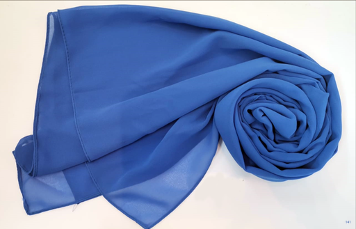 [EV141] Everyday Chiffon Hijab - Sapphire 