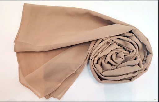 [EV60] Everyday Chiffon Hijab - Vanilla Caramel