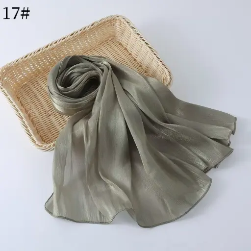 Shimmer scarf 17 - Sage Elegance