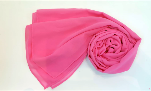 [EV43] Everyday Chiffon Hijab - Pink Serenity