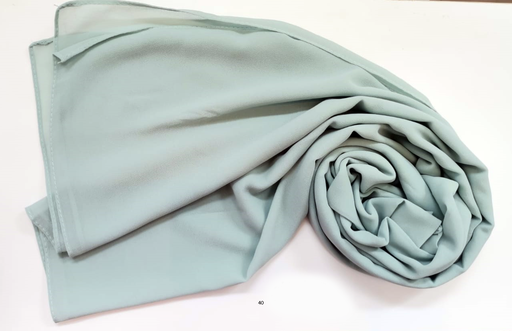 [EV40] Everyday Chiffon Hijab - Jade Lagoon