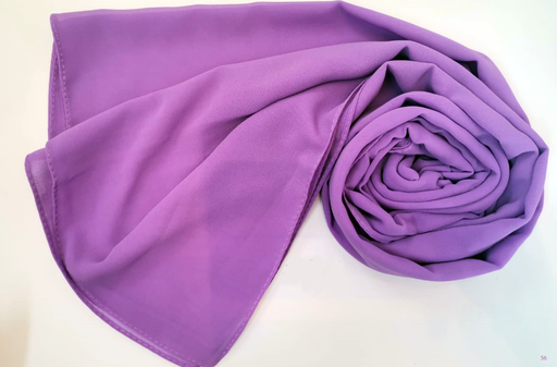 [EV56] Everyday Chiffon Hijab - Purple Majesty