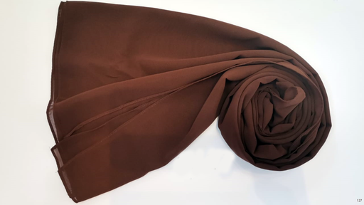 [EV127] Everyday Chiffon Hijab -  Rich Espresso