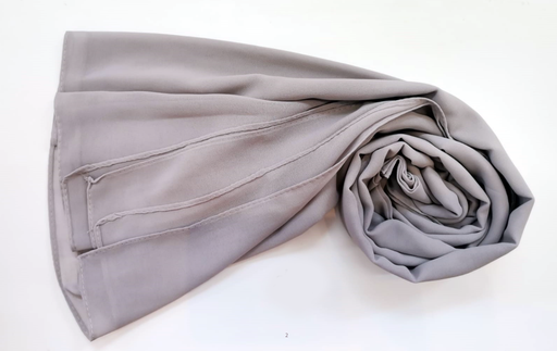 [EV2] Everyday Chiffon Hijab - Silvery Charm
