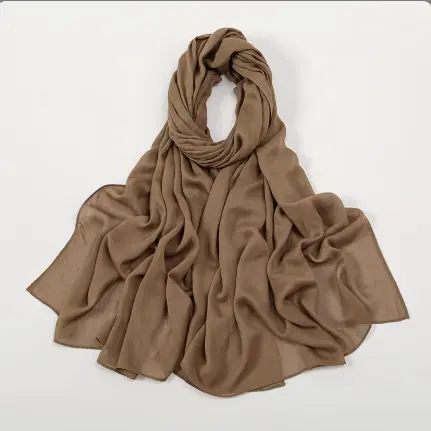 Extra Large Premium Rayon Hijab 190x85 - Caramel Touch - 4