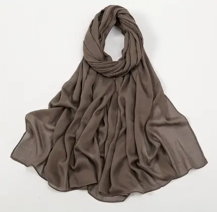 Extra Large Premium Rayon Hijab 190x85 - Mokka Mist- 3