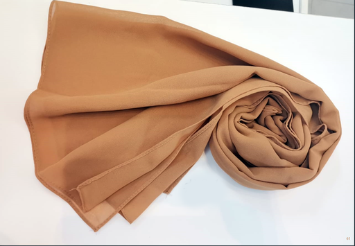 [EV61] Everyday Chiffon Hijab - Golden Cocoa