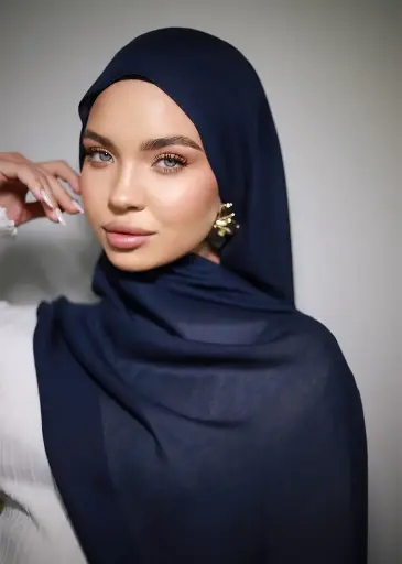 Premium Modal Hijab - Ocean Luxe - 24