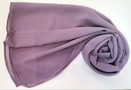 [EV3] Everyday Chiffon Hijab - (3) Lavender Luxe