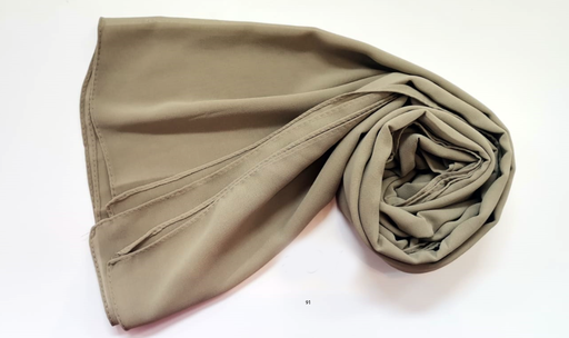 [EV91] Everyday Chiffon Hijab - Olive Camouflage