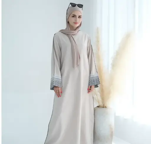Falasteen Heritage Abaya - Sand