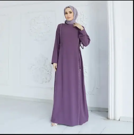 Royale Radiance Robe – Plum