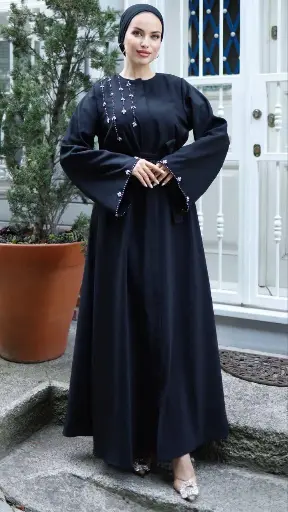 Zarafet Güzellik Dress – Sapphire Blue