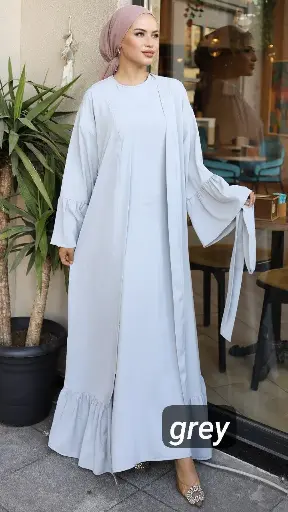 Istanbul Grace Dress – Mystic Grey