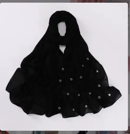 Pearl-Embellished Harmony - Classic Black - 2