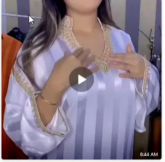 Sultana of Elegance – White & Gold