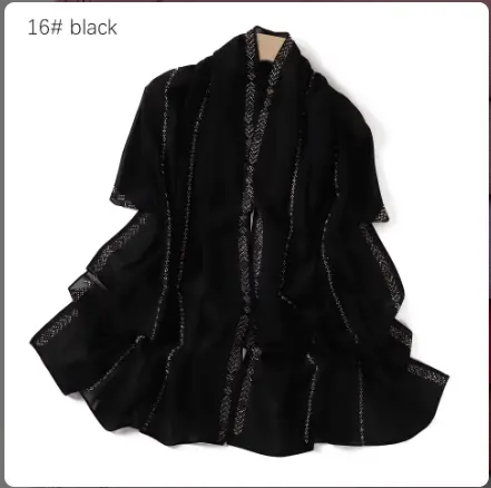 [CV16] Crystal Veil - Black - 16