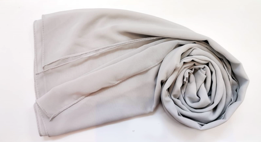 [EV97] Everyday Chiffon Hijab - Gentle Gray