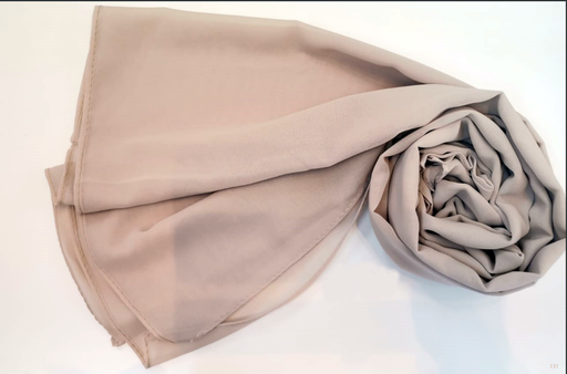 [EV131] Everyday Chiffon Hijab - Cappuccino Comfort