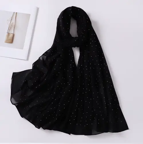 Gemstone Veil Set - BLACK - 1