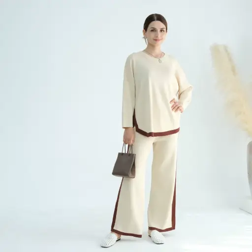 Modish Layers Coordset - 🌿 Apricot | LR868