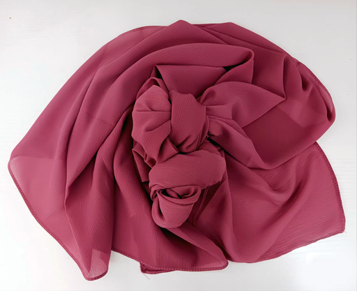 [24] Crinkle Chiffon - Dusty Rose