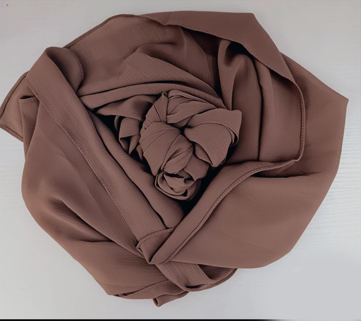 [29] Crinkle Chiffon - Latte Luxe