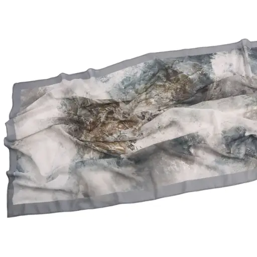 [CW62] Marble Cloud Printed Hijab - CW62