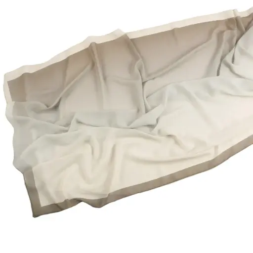 [CG25] Warm Almond Printed Hijab - CG25