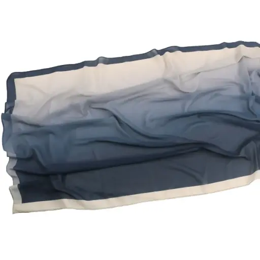 [CG49] Coastal Mist Printed Hijab - CG49