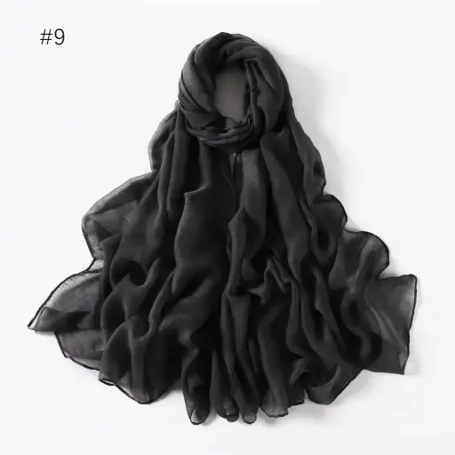 SRC9 - Summer Rayon Cotton - Smoky Black