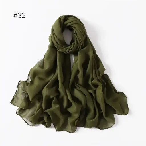 SRC32 - Summer Rayon Cotton - Forest Olive