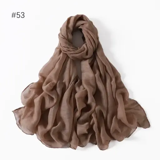 SRC53 - Summer Rayon Cotton - Latte Brown