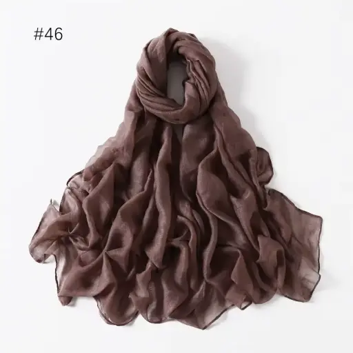 Summer Rayon Cotton - Ash Brown - REF46