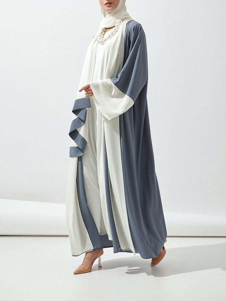 Azure Cascade Abaya